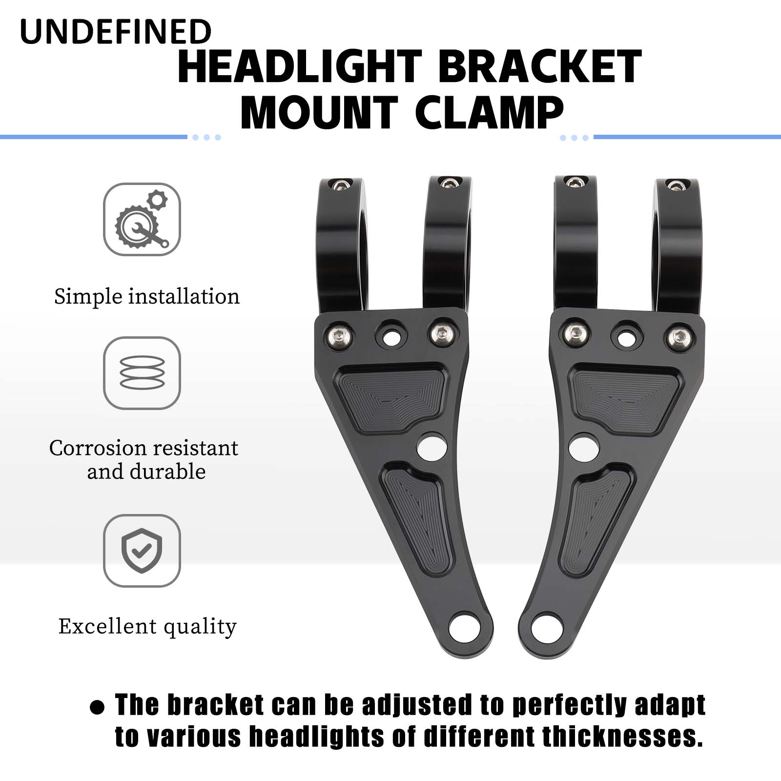33mm-58mm Headlight Bracket Mo - Outdoor Power Usa recension och pris