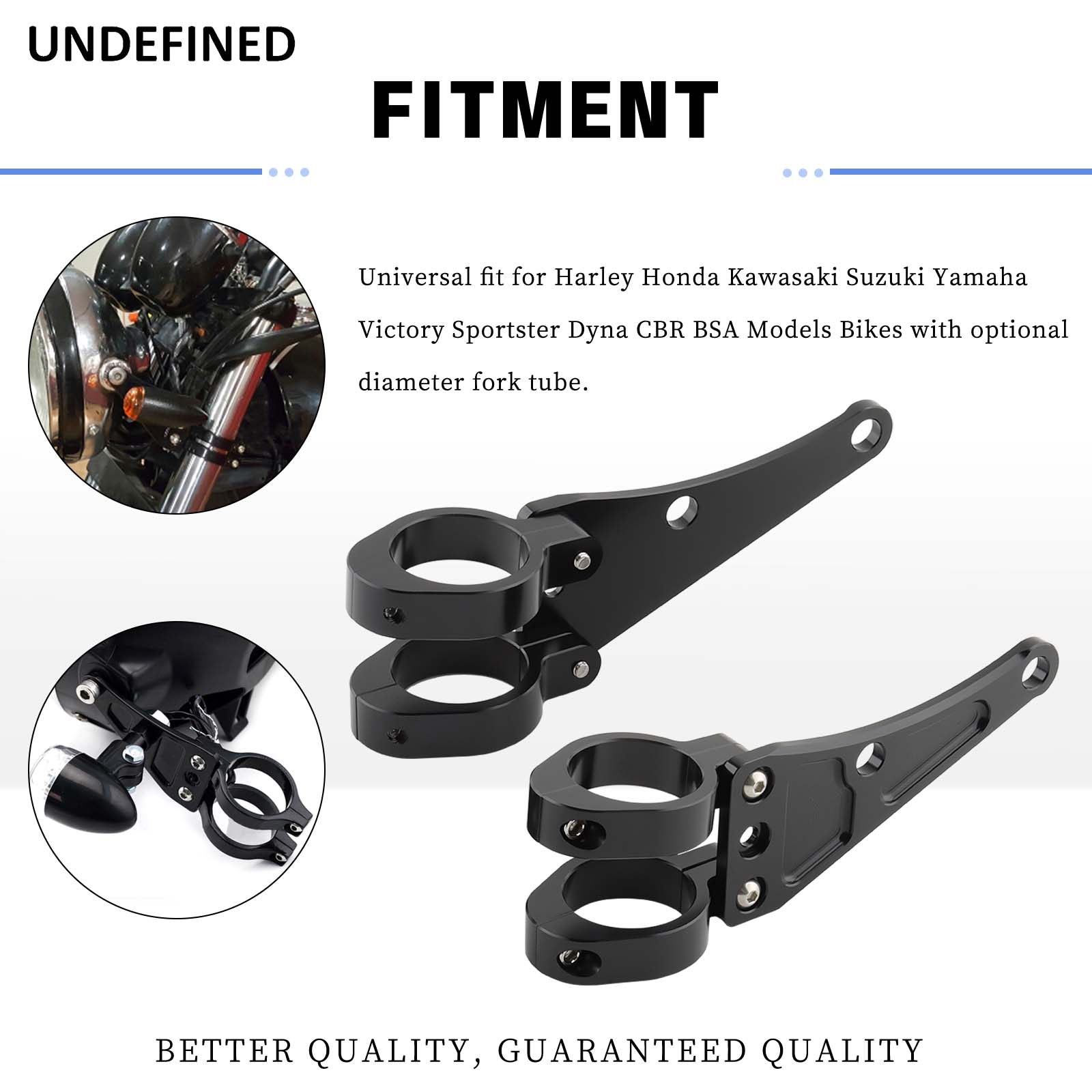33mm-58mm Headlight Bracket Mo - Outdoor Power Usa recension och pris