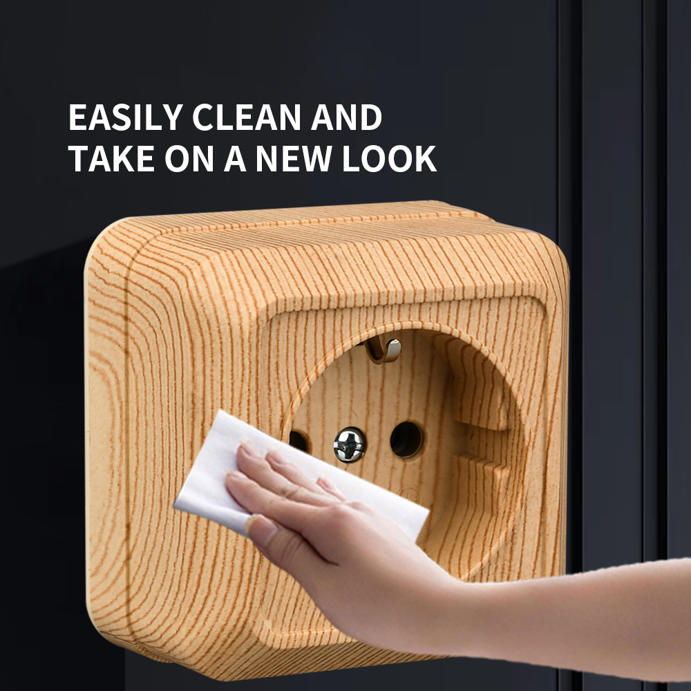 WESA Wooden Wall Surface Socke - Outdoor Power Usa recension och pris