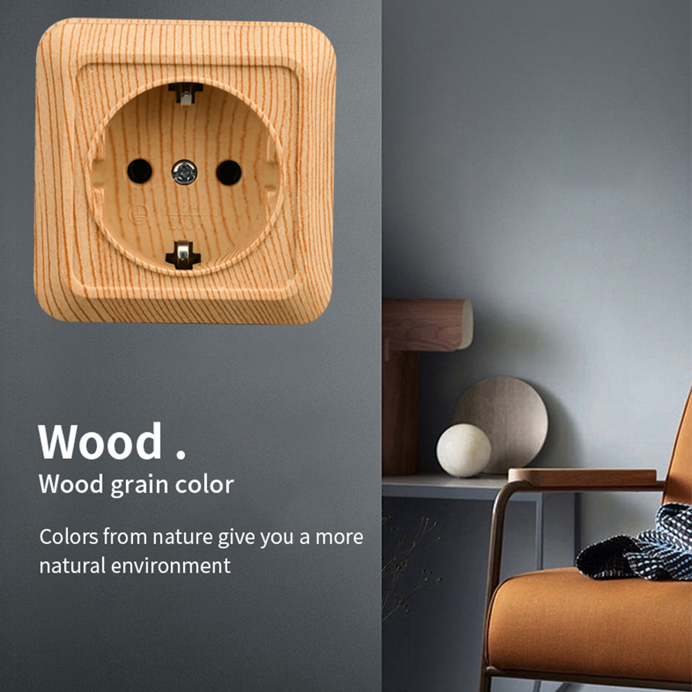 WESA Wooden Wall Surface Socke - Outdoor Power Usa recension och pris