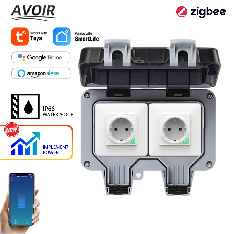 Avoir Tuya Zigbee Electrical S - Outdoor Power Usa recension och pris