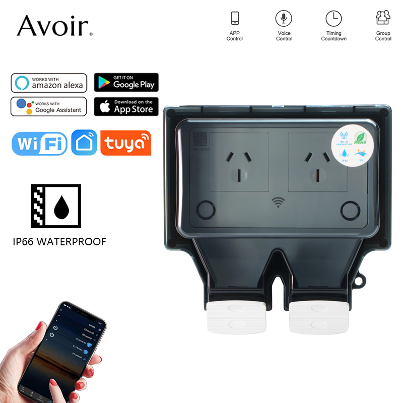 Avoir Tuya Wifi Waterproof Ele - Outdoor Power Equipment Brands recension och pris