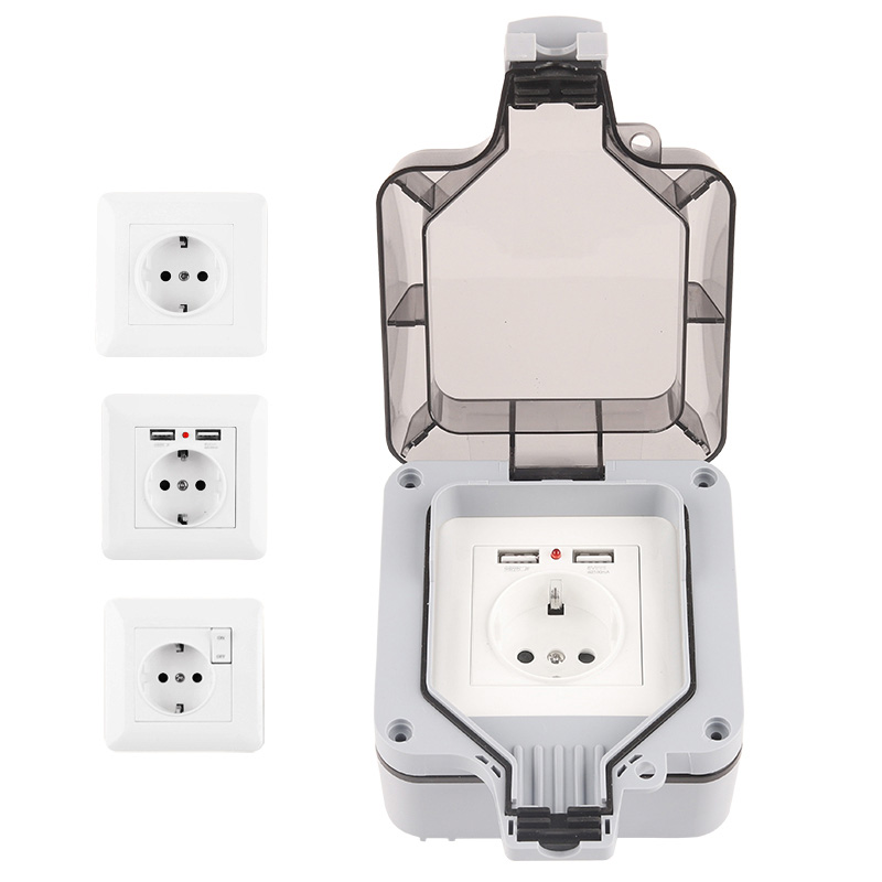 IP66 Outdoor Weatherproof 16A  - Power Switch Outdoor recension och pris