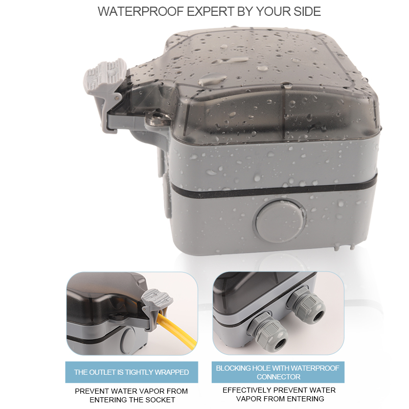 IP66 Outdoor Weatherproof 16A  - Power Switch Outdoor recension och pris