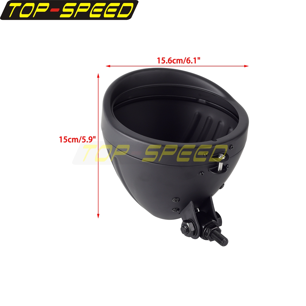 Black/Chrome Motorcycle Headla - Outdoor Power Usa recension och pris