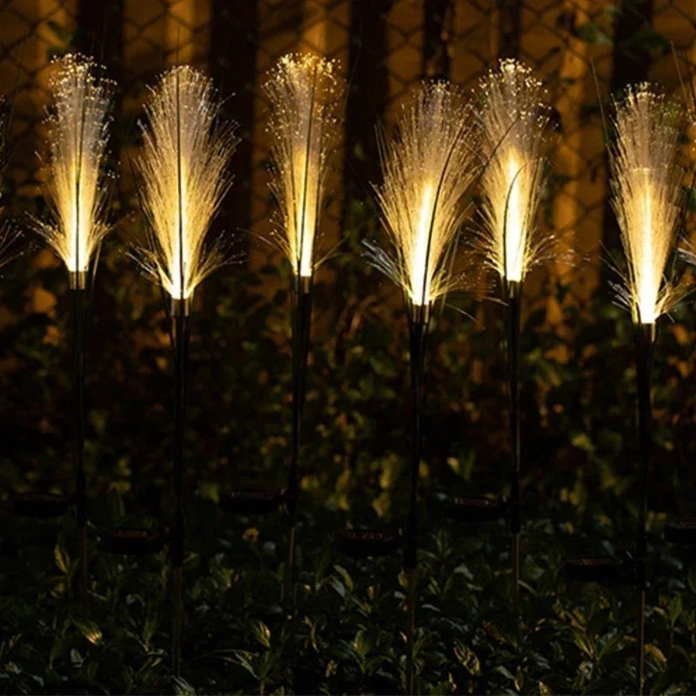 Solar Powered Reed Lights Outd - Outdoor Yard Power Stake recension och pris