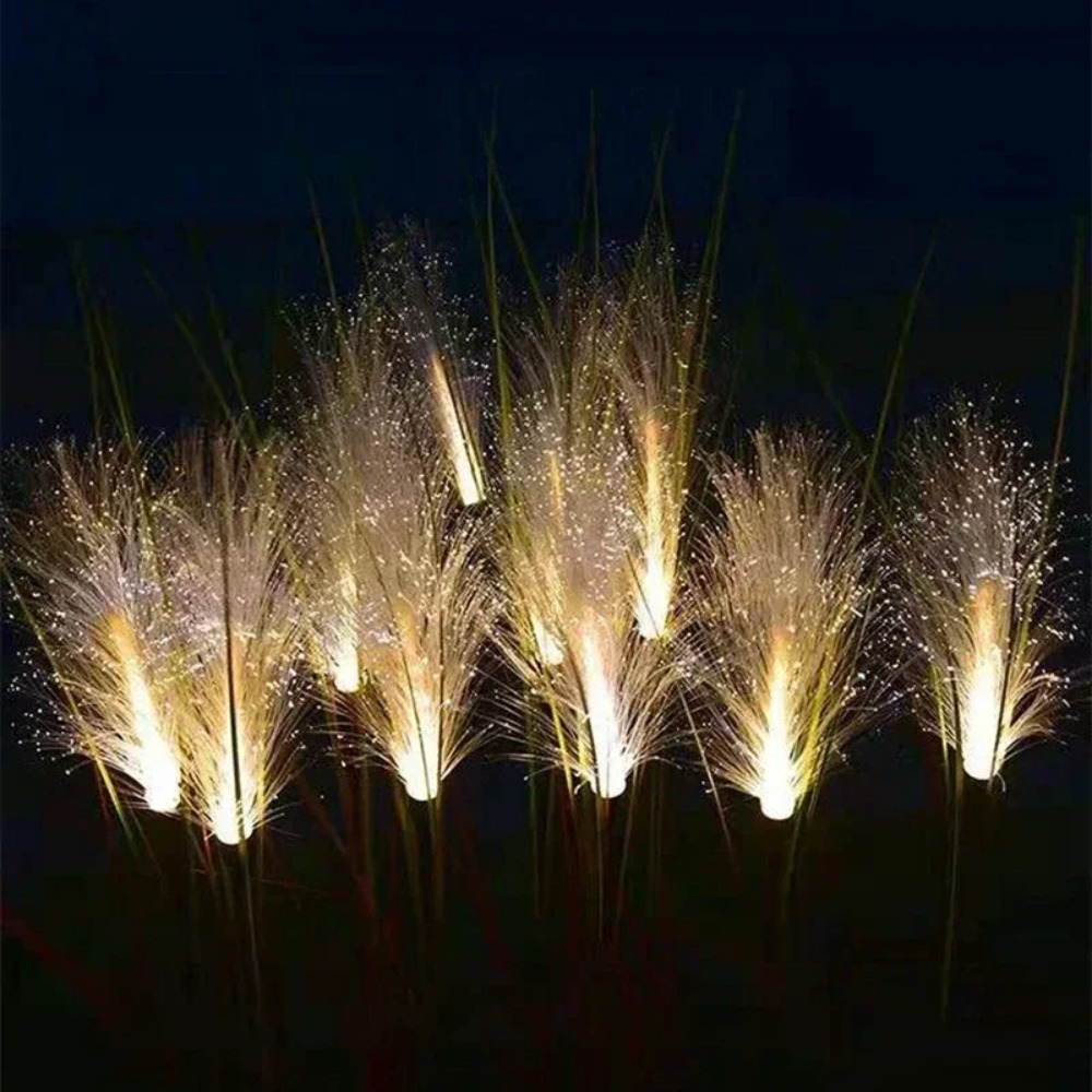 Solar Powered Reed Lights Outd - Outdoor Yard Power Stake recension och pris